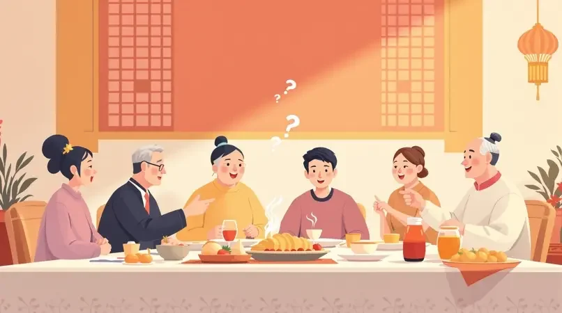 过年回家亲戚连环问，我的神回复合集