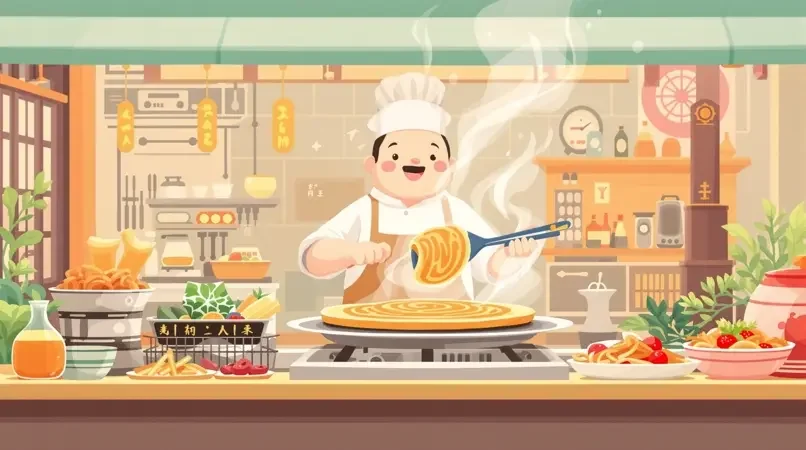 路边摊的煎饼果子，被我拍成了米其林